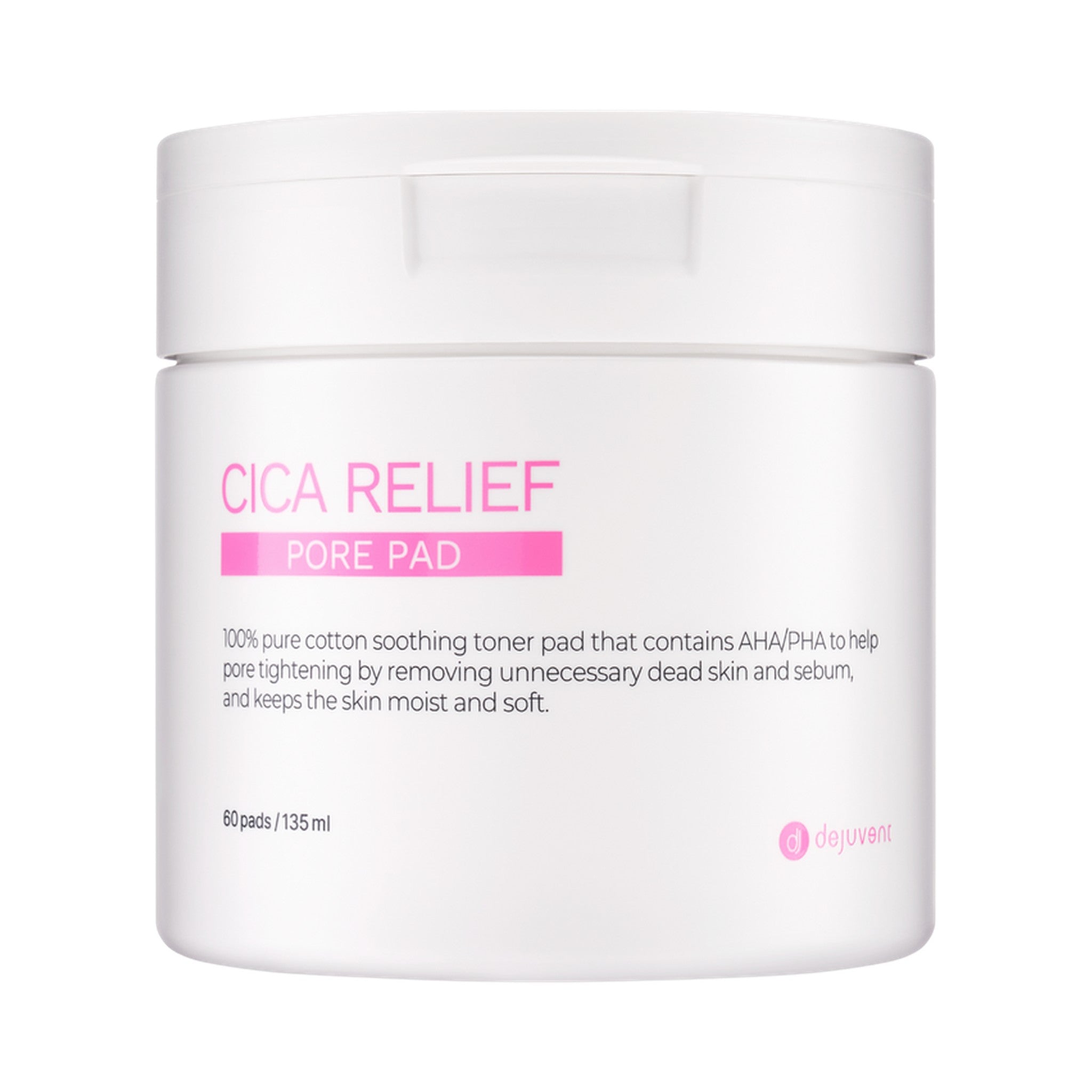 Cica Relief Pore Pad discos exfoliantes suaves