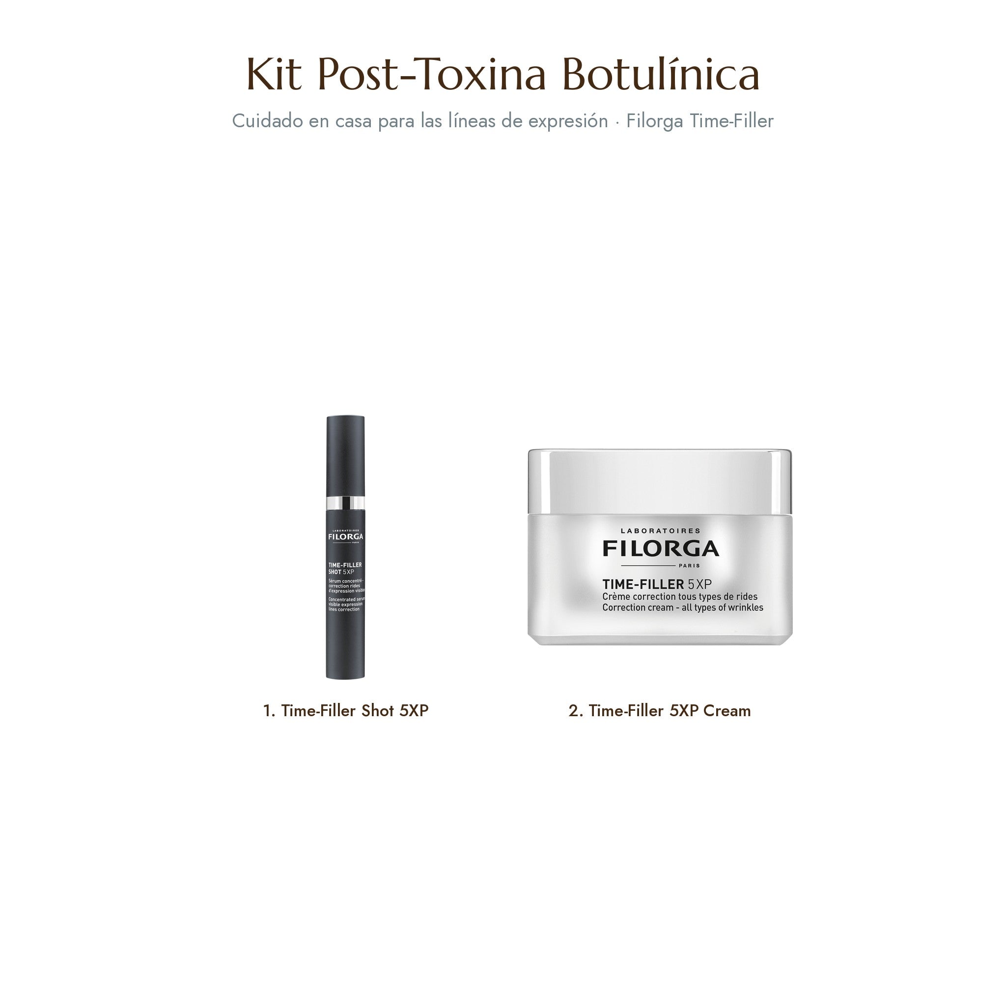 Kit Post-Toxina Botulínica · Filorga Time-Filler