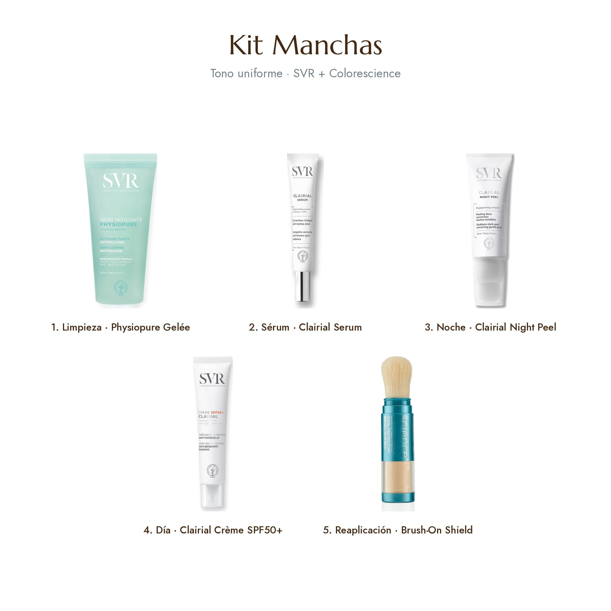 Kit Manchas · protector sin color