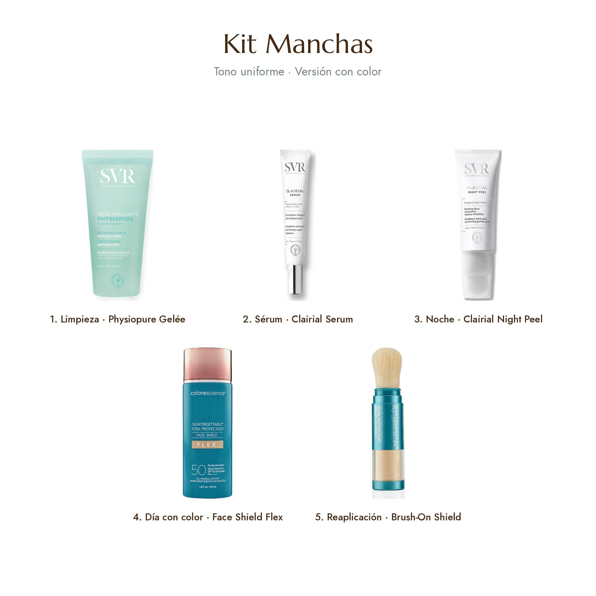 Kit Manchas · protector sin color