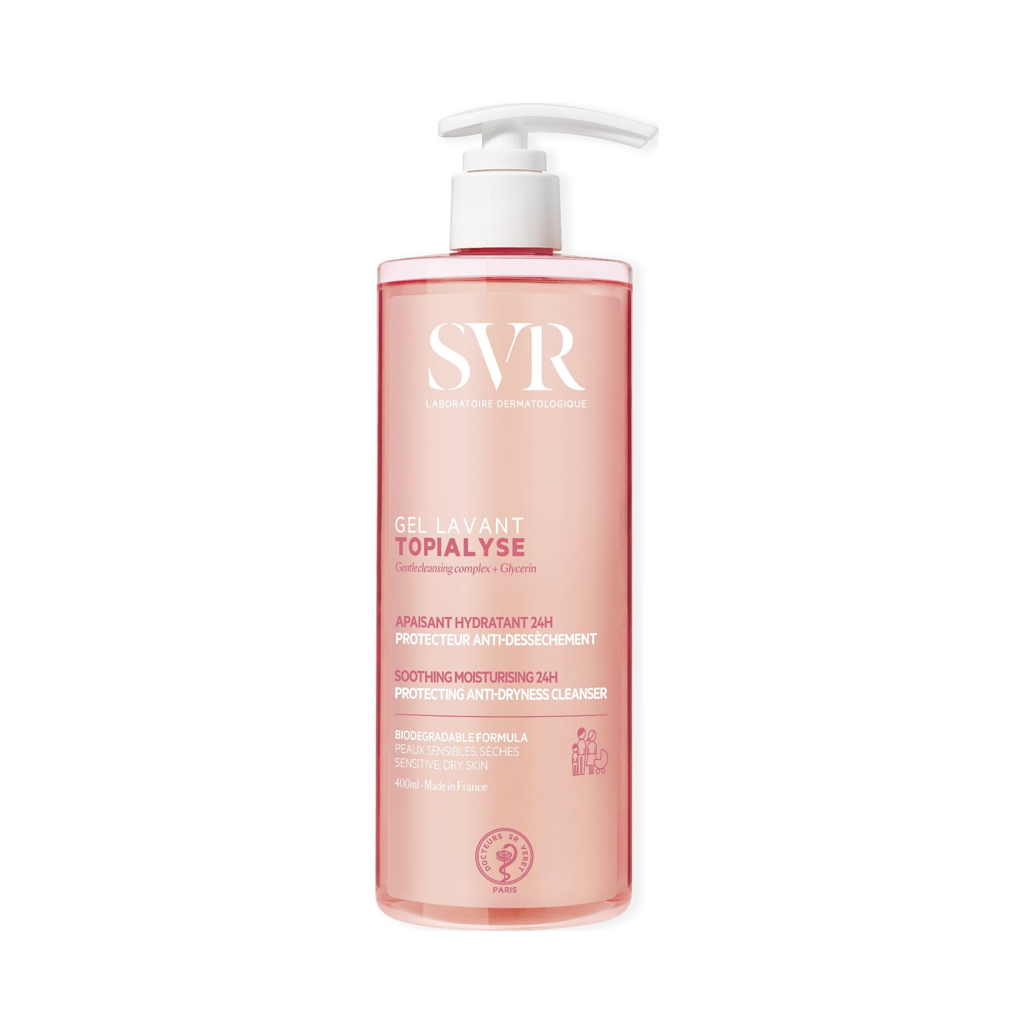 SVR Topialyse Gel Lavant 400 ml